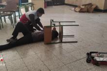 بیست و چهارمین مانور سراسری زلزله و ایمنی در آران و بیدگل برگزار شد