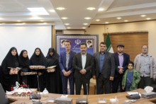 ۳۲بانوی فعال شهرستان آران و بیدگل تجلیل شدند