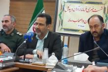 نشست خبری مشترک فرماندار و فرمانده ناحیه مقاومت بسیج شهرستان  