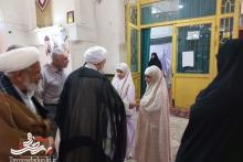 حضور امام جمعه آران و بیدگل در جمع نوجوانان معتکف