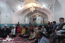 حضور امام جمعه آران و بیدگل در جمع نوجوانان معتکف