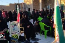 آیین مهمانی لاله‌ها و غبارروبی گلزار شهدای آران و بیدگل برگزار شد