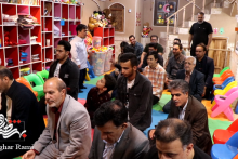 دورهمی هنرمندان خانواده طاووس بهشت