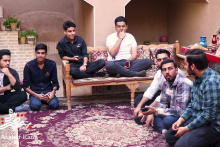 دورهمی هنرمندان خانواده طاووس بهشت