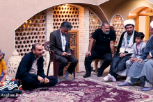 دورهمی هنرمندان خانواده طاووس بهشت