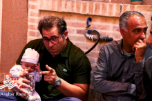 دورهمی هنرمندان خانواده طاووس بهشت