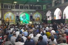 جشن بزرگ امام رضایی‌ها در حسینیه رضویه 