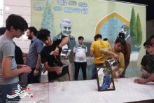 موکب پذیرایی نوجوانان مسجد محقق در شب میلاد امام رضا(ع) 