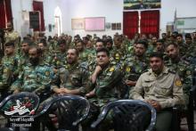 آیین تکریم ومعارفه روسای قدیم و جدید عقیدتی سیاسی گروه 840 موشکی شهید کبریایی