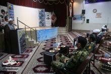 آیین تکریم ومعارفه روسای قدیم و جدید عقیدتی سیاسی گروه 840 موشکی شهید کبریایی