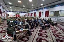 آیین تکریم ومعارفه روسای قدیم و جدید عقیدتی سیاسی گروه 840 موشکی شهید کبریایی