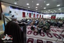 آیین تکریم ومعارفه روسای قدیم و جدید عقیدتی سیاسی گروه 840 موشکی شهید کبریایی