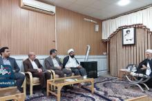 سفر ریاست شورای هماهنگی تبلیغات اسلامی استان اصفهان به شهرستان آران و بیدگل