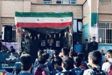زنگ دفاع مقدس در روز بازگشایی مدارس