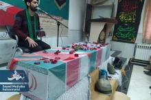 دانشگاه پیام نور آران و بیدگل در روز دانشجو معطر به عطر شهید گمنام شد 