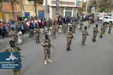 نمایش اقتدار بسیج و بسیجیان