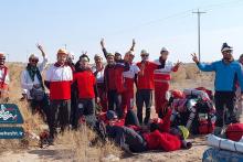 هلال احمری ها در مرنجاب