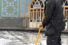 شادی یک روز برفی