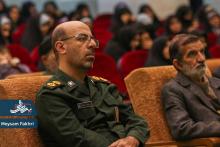 سردار فدا در جمع نخبگان بسیجی
