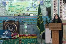 سفره حضرت امامه (س)