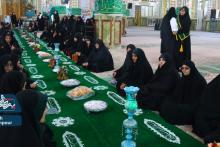 سفره حضرت امامه (س)