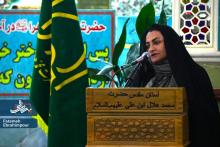 سفره حضرت امامه (س)