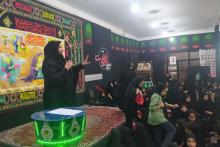 بزرگداشت مقام دختر شاه شهیدان " حضرت رقیه (س)  " با حضور پر شور دختران آران و بیدگلی