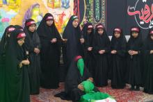 بزرگداشت مقام دختر شاه شهیدان " حضرت رقیه (س)  " با حضور پر شور دختران آران و بیدگلی