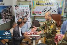 تجلیل ارتش از خبرنگاران حقیقت گو و آزادگان سرافراز در آران و بیدگل