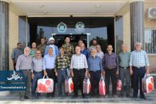 تجلیل ارتش از خبرنگاران حقیقت گو و آزادگان سرافراز در آران و بیدگل