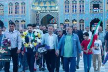 نجف ایران میزبان قهرمان آسیا شد