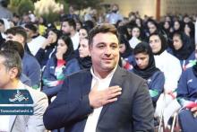 برگزاری مراسم بدرقه کاروان‌های ورزشی اعزامی به بازی‌های کشورهای اسلامی و آسیایی با حضور ملی‌پوشان آران و بیدگل