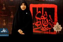 روایتی،از حضور دختران وپسران نوجوان در شب نهم اجرای نمایش بزرگ آیینی بانوی بی نشان