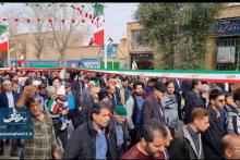 پیام روشن حضور مردم آران و بیدگل در راهپیمایی ۲۲ بهمن ۱۴۰۴ از نگاه دوربین ها