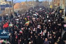 پیام روشن حضور مردم آران و بیدگل در راهپیمایی ۲۲ بهمن ۱۴۰۴ از نگاه دوربین ها