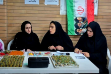 فعالیت موکب بسیج فرهنگیان با میزبانی آموزشگاه شهید بهشتی