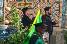  نیم نگاهی به مراسم تجلیل از مقام معلم در حرم مطهر هلال بن علی (ع) 