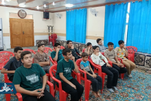 برگزاری جلسه توجیهی نوجوانان کانون فرهنگی هنری امام زمان(عج) عباس آباد
