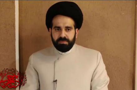 حجت الاسلام و المسلمین دکتر نواب رئیس مدرسه اسلامی هنر به تماشای نمایش حبیب حرم نشست