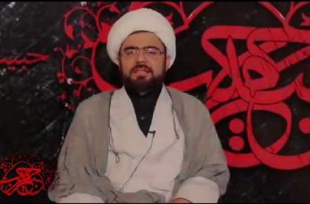 حضور حجت الاسلام و المسلمین دکتر علی جعفری معاون فرهنگی کمیته امداد امام خمینی (ره) کل کشور در سالن نمایش آیینی حبیب حرم