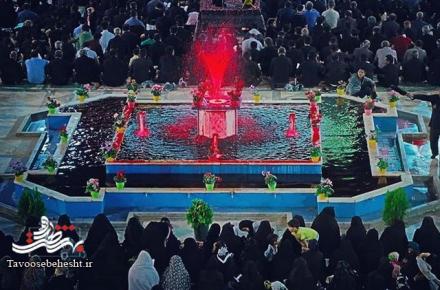 برگزاری مراسم شب قدر در حرم مطهر حضرت محمدهلال بی علی (ع)+گزارش تصویری