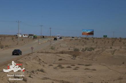 منطقه گردشگری بین المللی کویر مرنجاب دروازه ورودی کویر مرکزی ایران