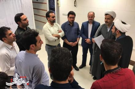 بازدید رییس ستاد هماهنگی کانون‌های فرهنگی هنری مساجد استان اصفهان از کانون فرهنگی هنری امام زمان (عج)