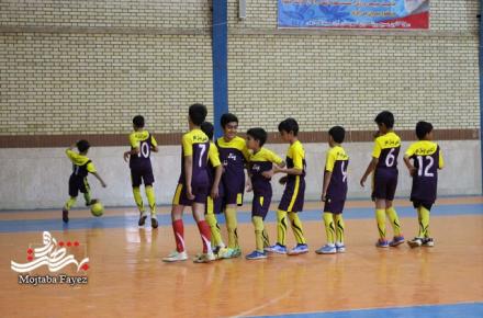 تیم فجر نایب قهرمان مسابقات فوتسال نونهالان+گزارش تصویری