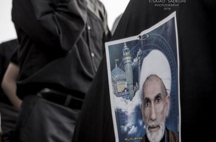 وداع مردم با عالِمی خاکی اما از جنس الماس+گزارش تصویری