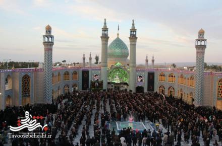 اقامه عزای هیئت علی بن موسی الرضا(ع) در روز شهادت امام رضا (ع)+گزارش تصویری