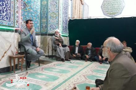 بازدید فرماندار شهرستان آران و بیدگل از مسجد و کانون فرهنگی هنری امام زمان (عج)+گزارش تصویری