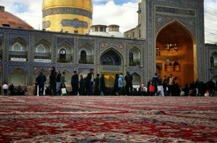 خادمان بانوی بی نشان زائران امام غریب+ گزارش تصویری