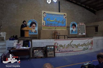 مراسم تودیع و معارفه فرمانده ناحیه مقاومت بسیج آران وبیدگل