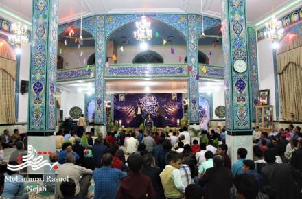 برگزاری جشن بزرگ نیمه شعبان 1440 در مسجد امام زمان (عج) عباس آباد